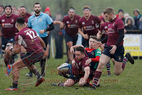 Enniskillen 1st (24) V Clogher Valley 1st XV (21) in Ulster Rugby Championship Division One-5