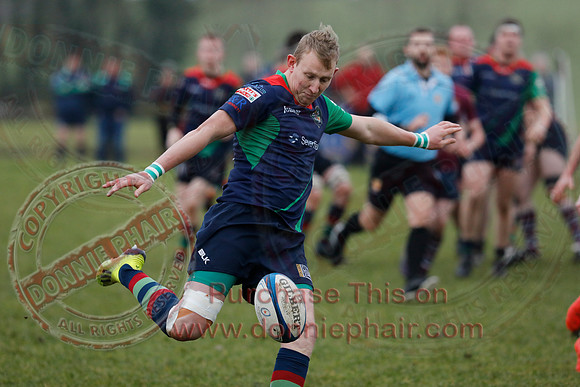 Enniskillen 1st (24) V Clogher Valley 1st XV (21) in Ulster Rugby Championship Division One-11