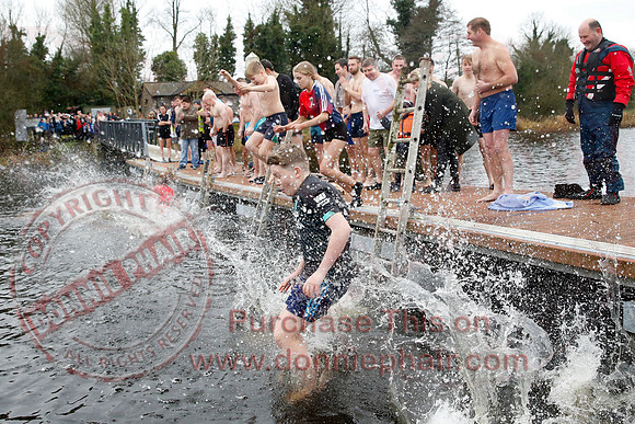 Galloon Island Charity Swim on New Years Day-4