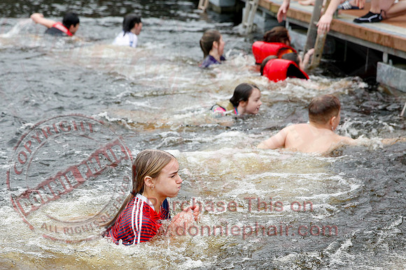 Galloon Island Charity Swim on New Years Day-6