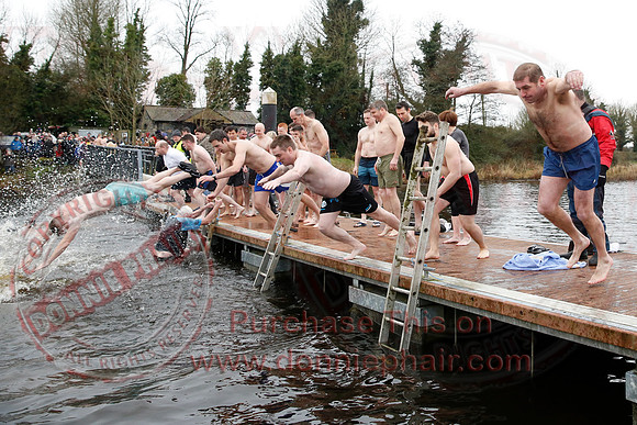 Galloon Island Charity Swim on New Years Day-9