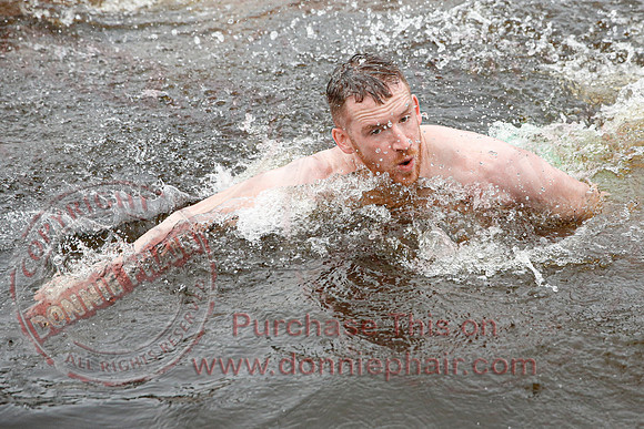 Galloon Island Charity Swim on New Years Day-11