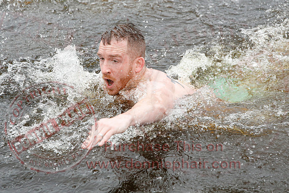 Galloon Island Charity Swim on New Years Day-12