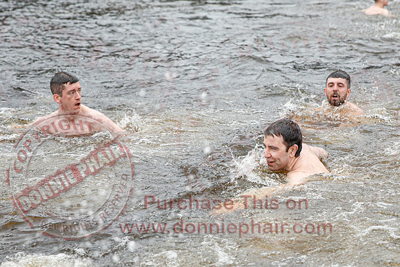 Galloon Island Charity Swim on New Years Day-13