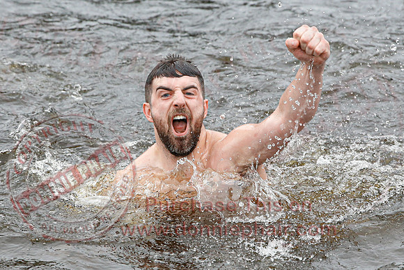 Galloon Island Charity Swim on New Years Day-17