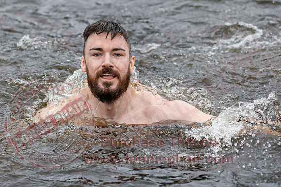 Galloon Island Charity Swim on New Years Day-21
