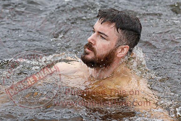 Galloon Island Charity Swim on New Years Day-22