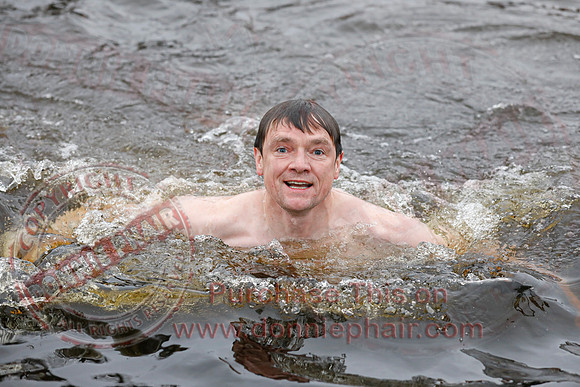 Galloon Island Charity Swim on New Years Day-27