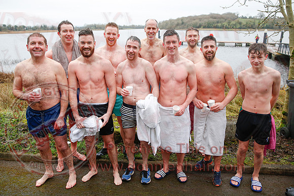 Galloon Island Charity Swim on New Years Day-39