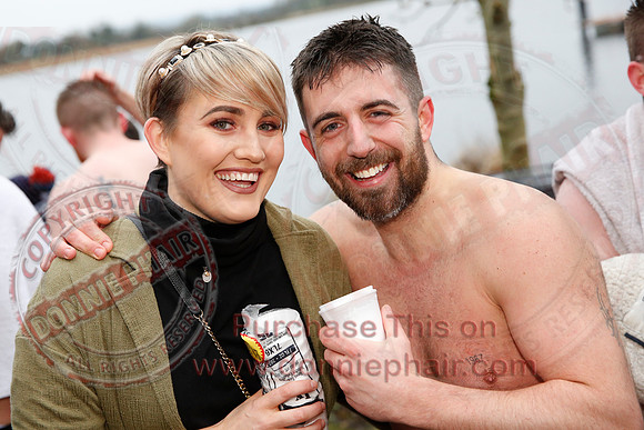 Galloon Island Charity Swim on New Years Day-41