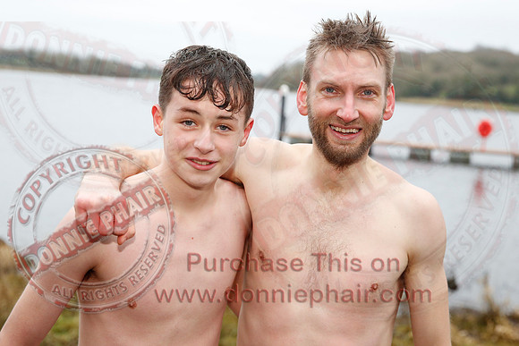 Galloon Island Charity Swim on New Years Day-43