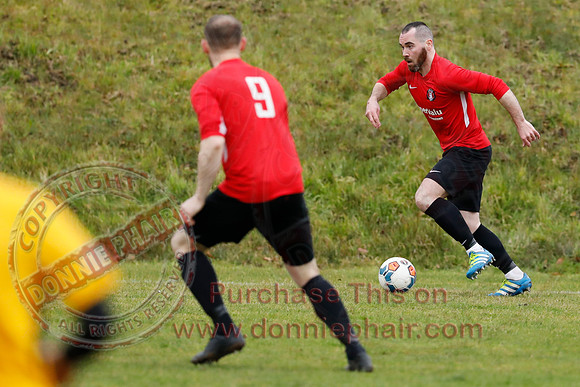 Irvinestown (5) V St. James Swifts (1) in Junior Cup Football-1