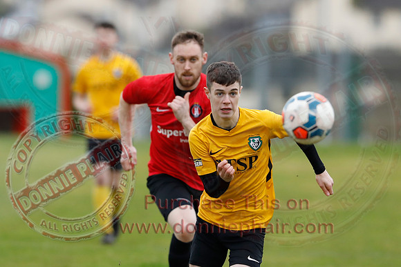 Irvinestown (5) V St. James Swifts (1) in Junior Cup Football-3