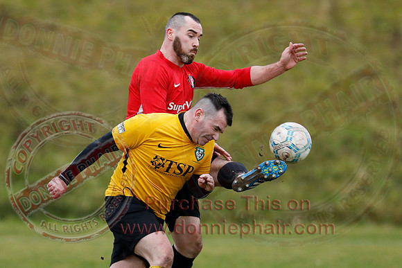 Irvinestown (5) V St. James Swifts (1) in Junior Cup Football-6
