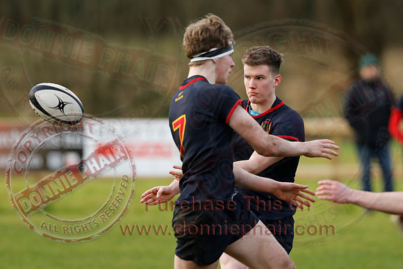 ERGS 1st XV (43) V Belfast Royal Academy 1st XV (5) in Schools Friendly Rugby-3