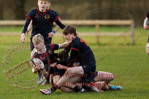 ERGS 1st XV (43) V Belfast Royal Academy 1st XV (5) in Schools Friendly Rugby-10