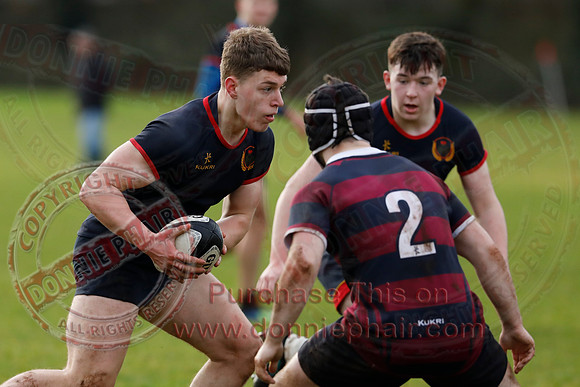 ERGS 1st XV (43) V Belfast Royal Academy 1st XV (5) in Schools Friendly Rugby-24