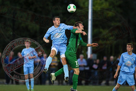 Enniskillen Town (2) V Ballinamallard United Reserve (0) in 75th Coffey Cup Final.