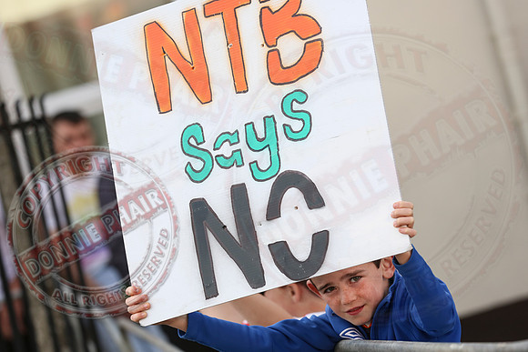 Loyalist Parade and Residents Protest in Newtownbutler