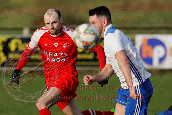 Enniskillen Rangers (6) V Magheraveely (1) in Mercer Football League-4