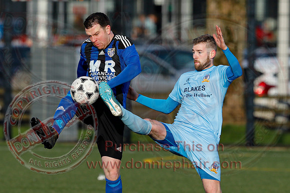 Enniskillen Town (1) V Kesh (3) in Mercer Football League-2