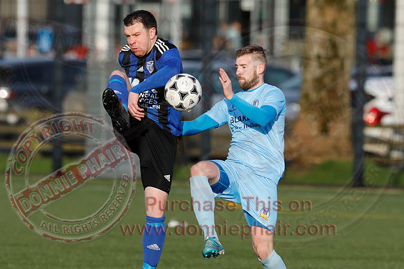 Enniskillen Town (1) V Kesh (3) in Mercer Football League-3