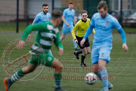 Enniskillen Town (2) V Sharmock (3) in Junior Cup Football-4