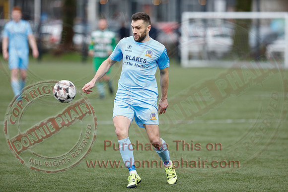 Enniskillen Town (2) V Sharmock (3) in Junior Cup Football-5