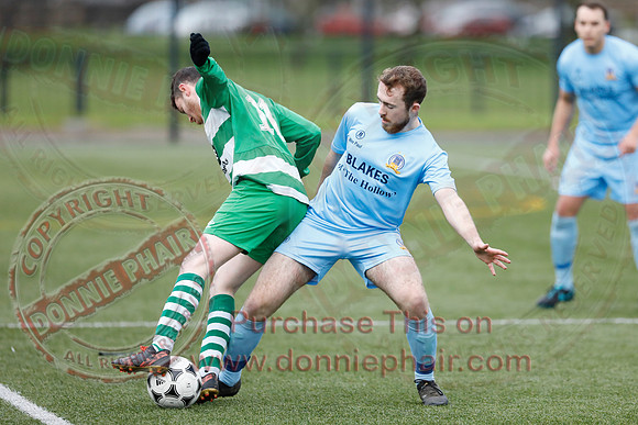 Enniskillen Town (2) V Sharmock (3) in Junior Cup Football-8