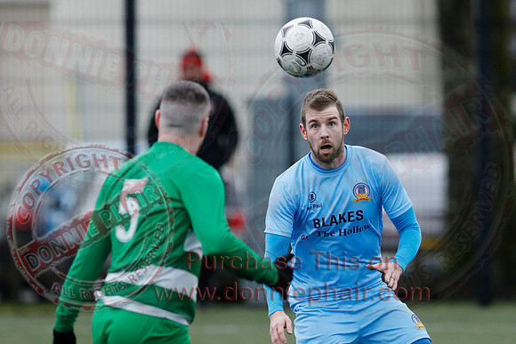 Enniskillen Town (2) V Sharmock (3) in Junior Cup Football-11