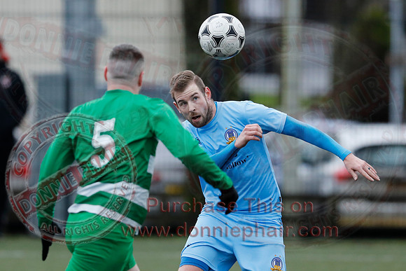 Enniskillen Town (2) V Sharmock (3) in Junior Cup Football-12