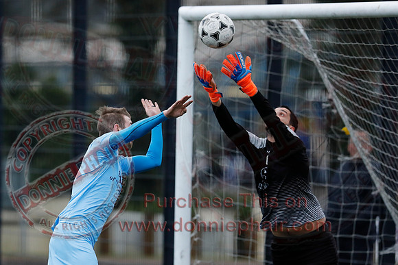 Enniskillen Town (2) V Sharmock (3) in Junior Cup Football-13