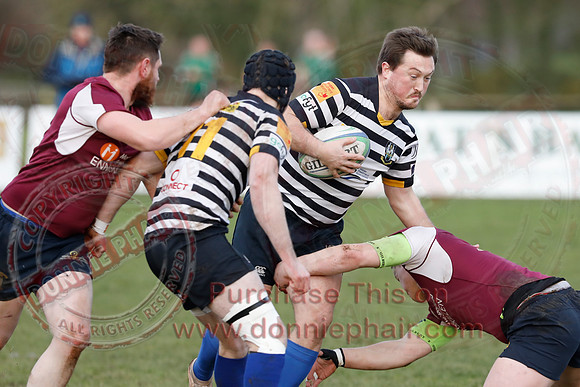 Enniskillen 1st XV (28) V CIYMS 1st XV (13) in Ulster Rugby Championship Division One-1