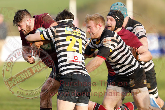 Enniskillen 1st XV (28) V CIYMS 1st XV (13) in Ulster Rugby Championship Division One-11