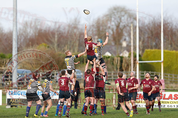 Enniskillen 1st XV (28) V CIYMS 1st XV (13) in Ulster Rugby Championship Division One-16