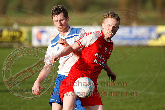 Enniskillen Rangers (6) V Magheraveely (1) in Mercer Football League-1
