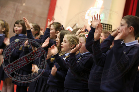 Community Carol Service in St. Mary's Hall, Tempo.