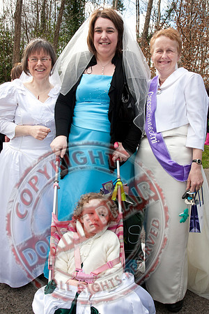 Brides In Wellies, Charity Walk at Castle Coole, Enniskillen.