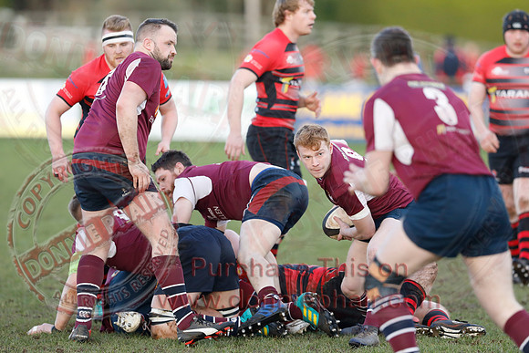 Enniskillen 1st XV (12) V Armagh 2nd XV (3) in Town Cup - Rugby-22