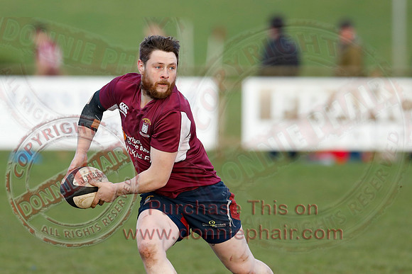 Enniskillen 1st XV (12) V Armagh 2nd XV (3) in Town Cup - Rugby-30