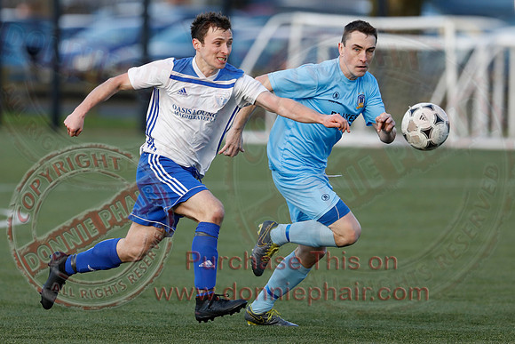 Enniskillen Town (4) V Magheraveely (4) in Mercer Football League-25