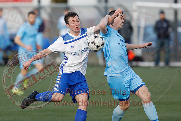 Enniskillen Town (4) V Magheraveely (4) in Mercer Football League-27