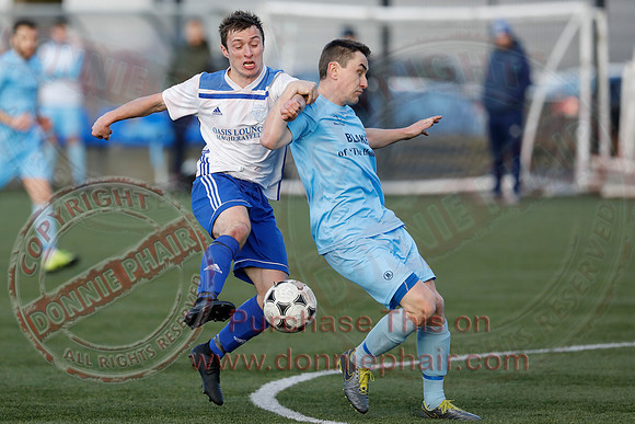 Enniskillen Town (4) V Magheraveely (4) in Mercer Football League-28
