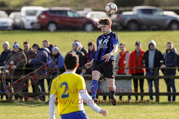 Kesh (3) V St. Teresa's (1) in Junior Football Cup-22