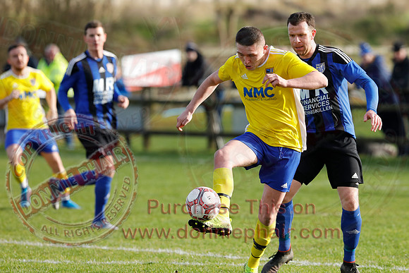 Kesh (3) V St. Teresa's (1) in Junior Football Cup-37