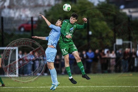 Enniskillen Town (2) V Ballinamallard United Reserve (0) in 75th Coffey Cup Final.