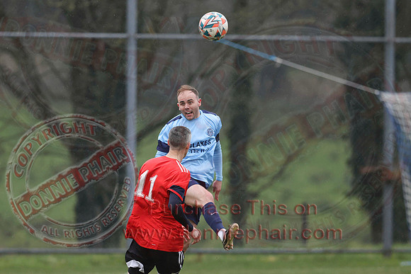 Lisbellaw (2) V Enniskillen Town (1) in Mercer Football League, Division 1-2