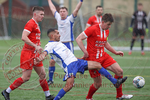 Magheraveely (1) V Enniskillen Rangers (4) in Mercer League, Division 1-4