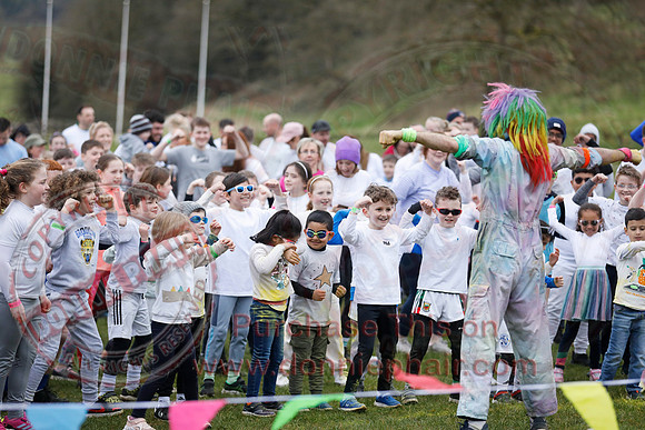 Enniskillen Integrated Primary School Colour Run at Necarne-2