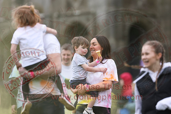 Enniskillen Integrated Primary School Colour Run at Necarne-23